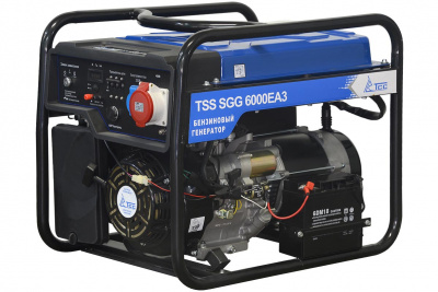 Переносной бензиновый генератор TSS SGG 6000 E3A с АВР