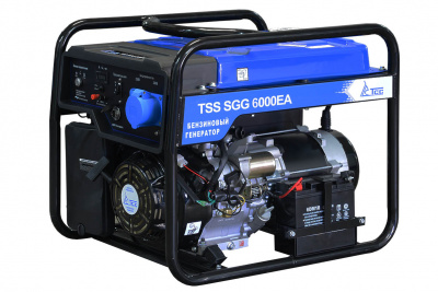 Переносной бензиновый генератор TSS SGG 6000 EA с АВР